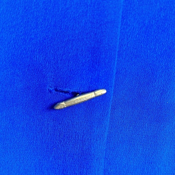 Vintage Maggy London by Kenneth Nolan  ‎ 100% Silk Suit  Tunic and Skirt Size 4 - Picture 7 of 11